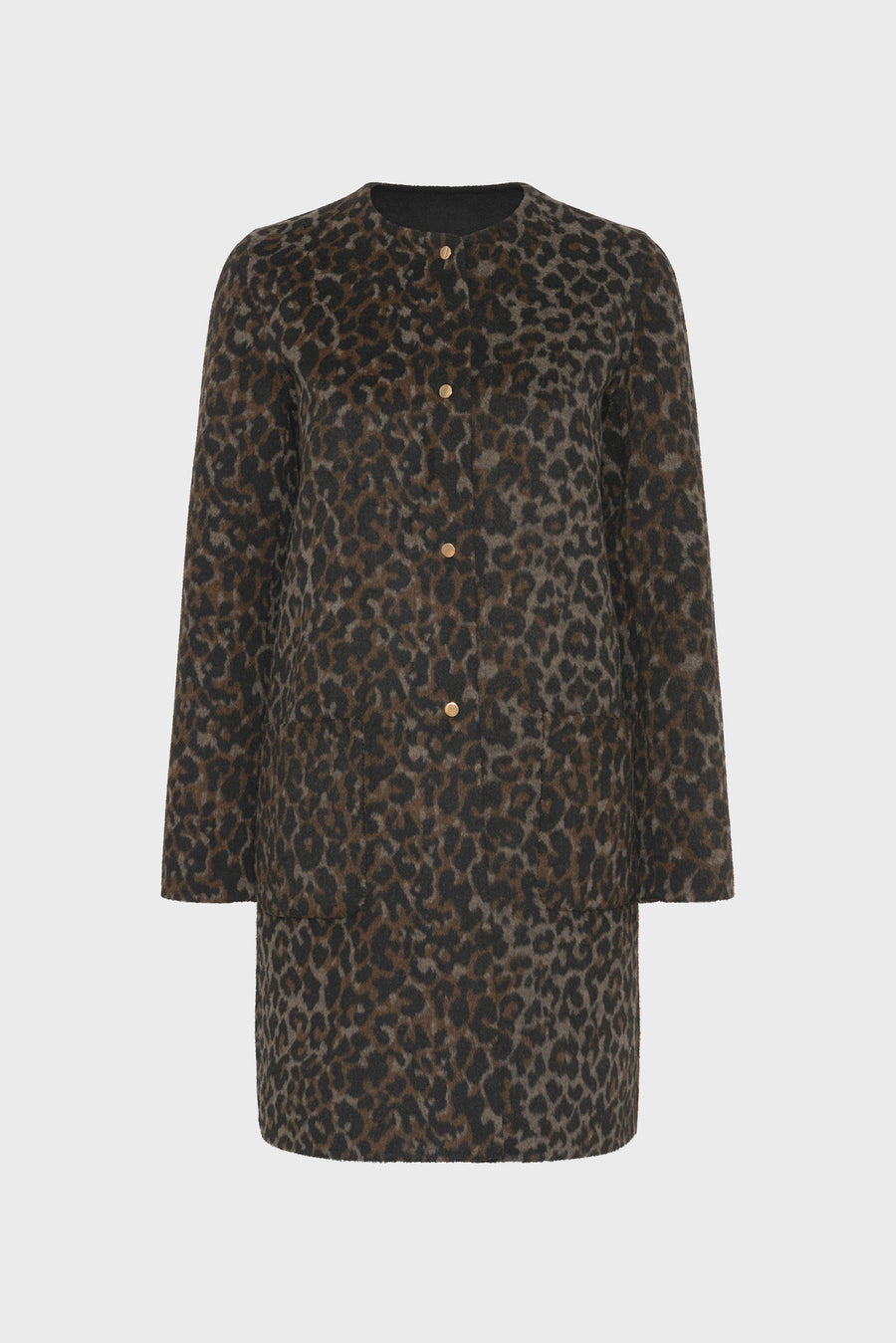 Coat Dcm57c033 Brown