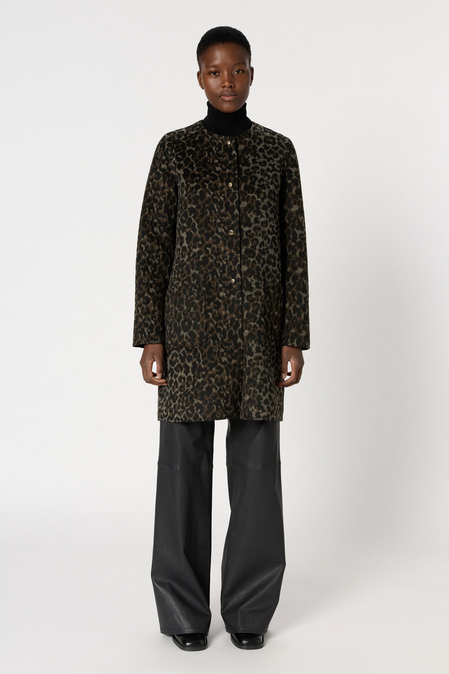 Coat Dcm57c033 Brown