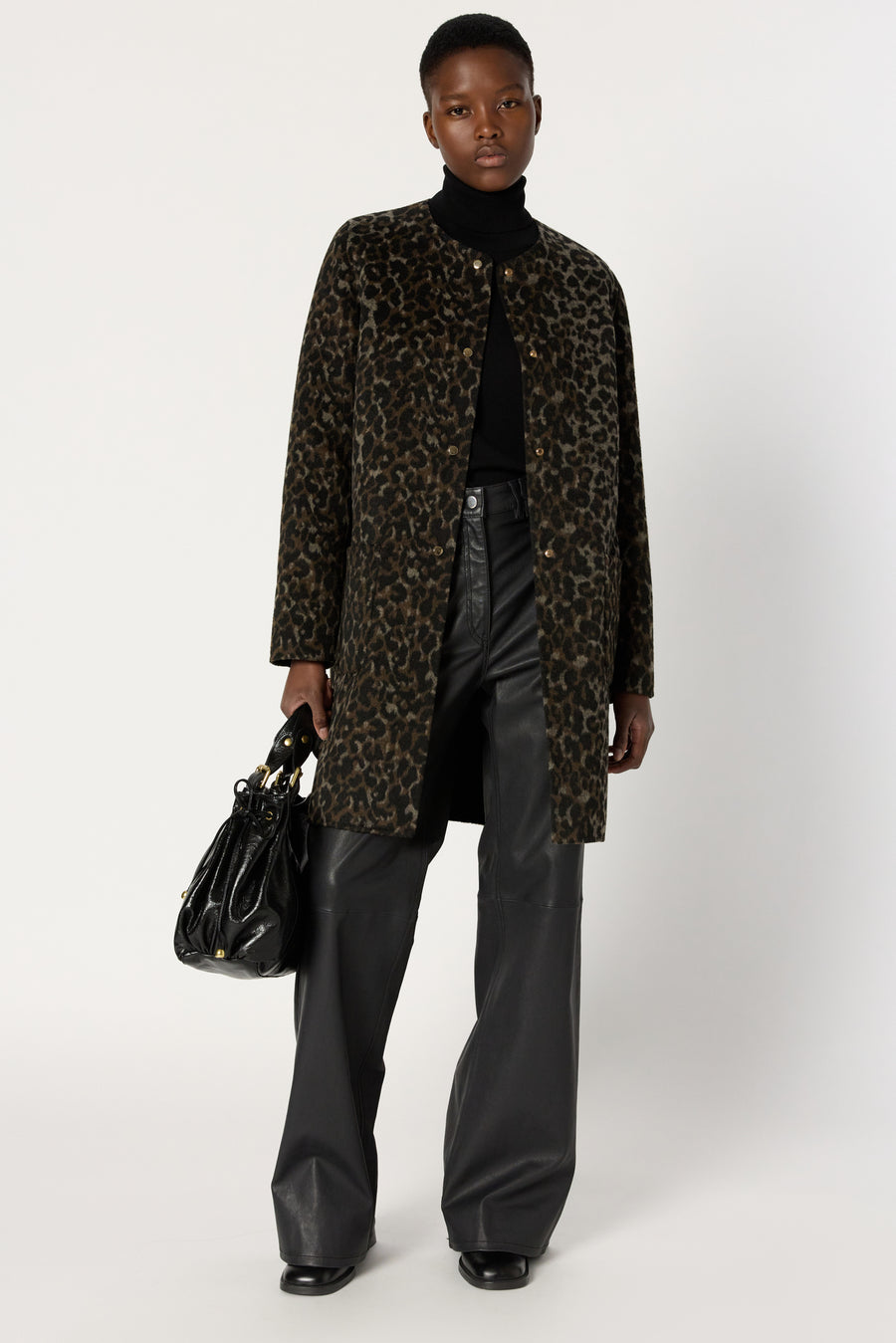 Coat Dcm57c033 Brown