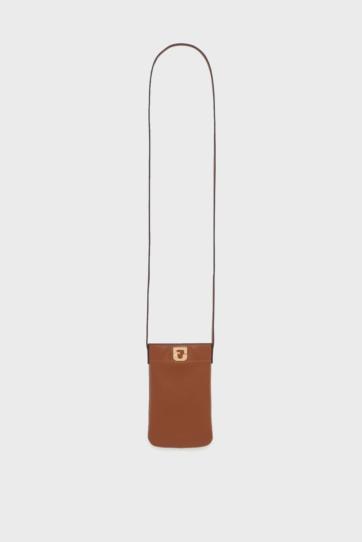Women's Small Tote Bag Genuine Cow Leather - Cognac