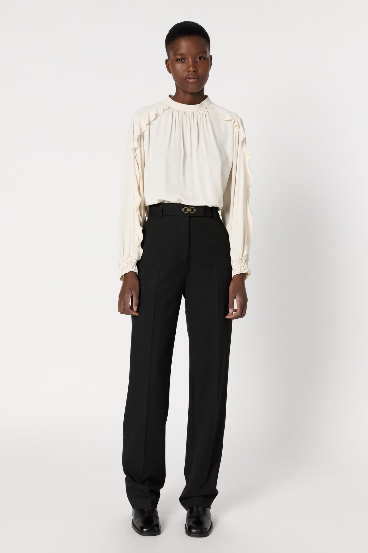 Trouser Dcp43c076 Black