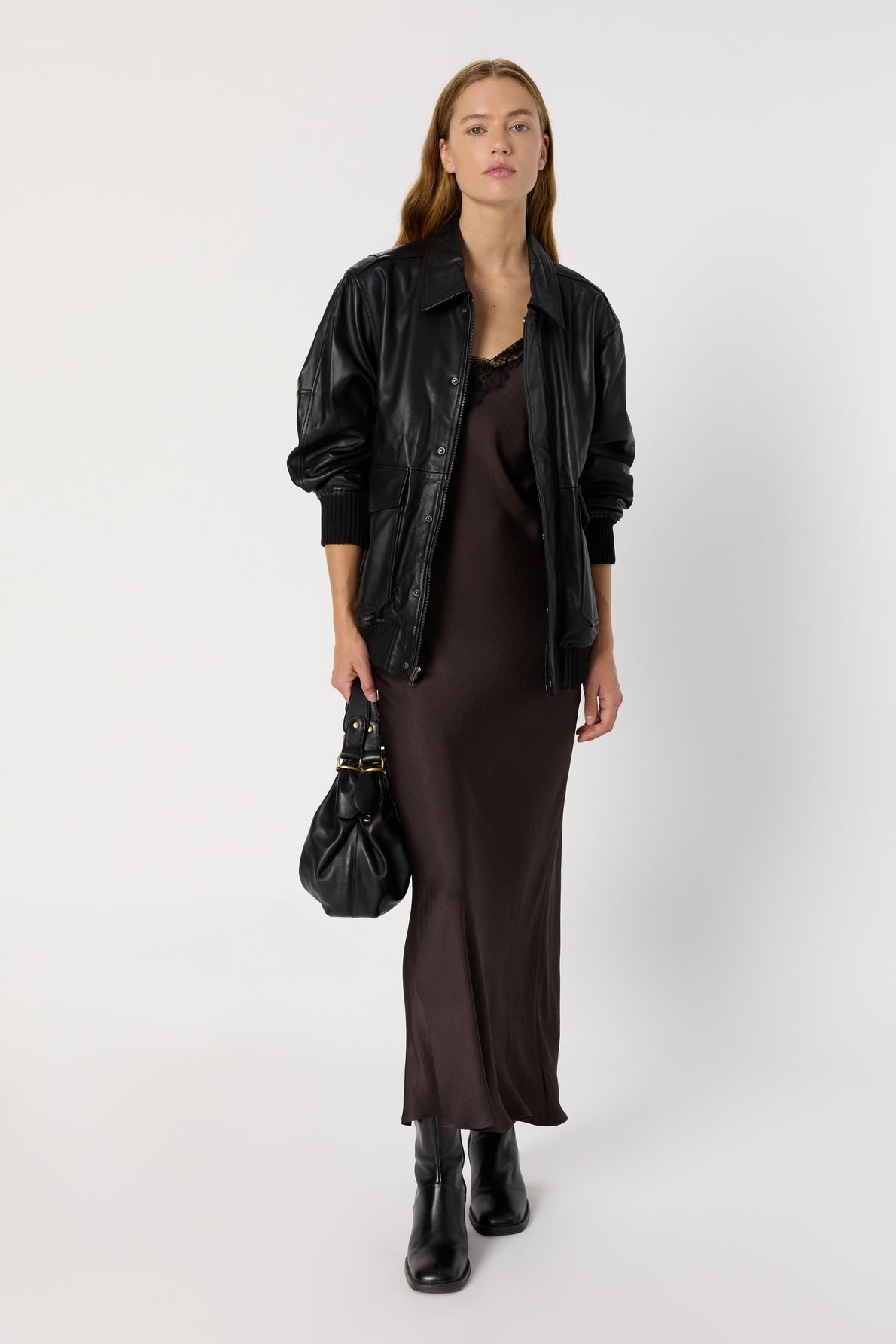 Dress Dcr68c345 Brown