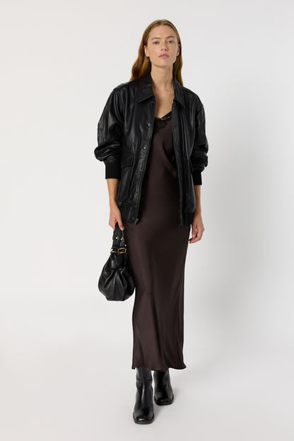 Dress Dcr68c345 Brown