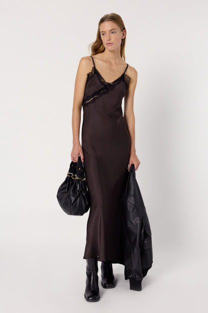 Dress Dcr68c345 Brown