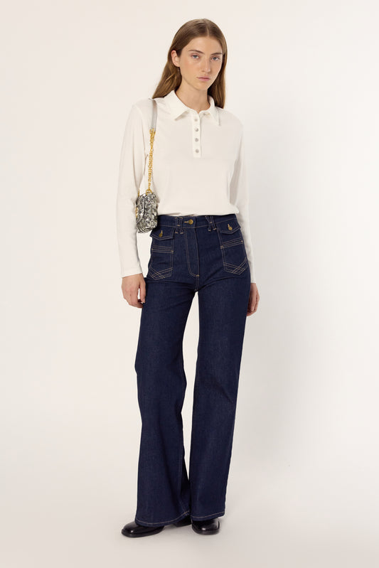 T-shirt Dct24c210 Ecru