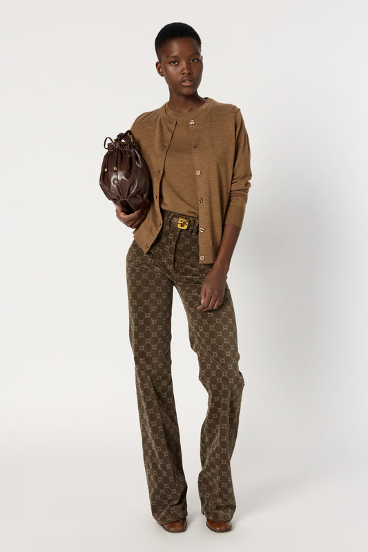 Pullover/vest Dcu01c222 Camel