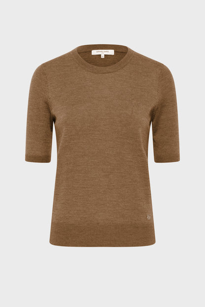 Pullover/vest Dcu02c222 Camel