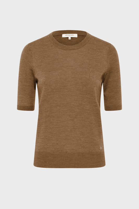 Pullover/vest Dcu02c222 Camel