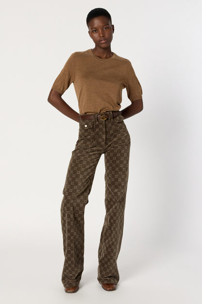 Pullover/vest Dcu02c222 Camel