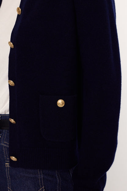 Pullover/vest Dcu13c228 Navy