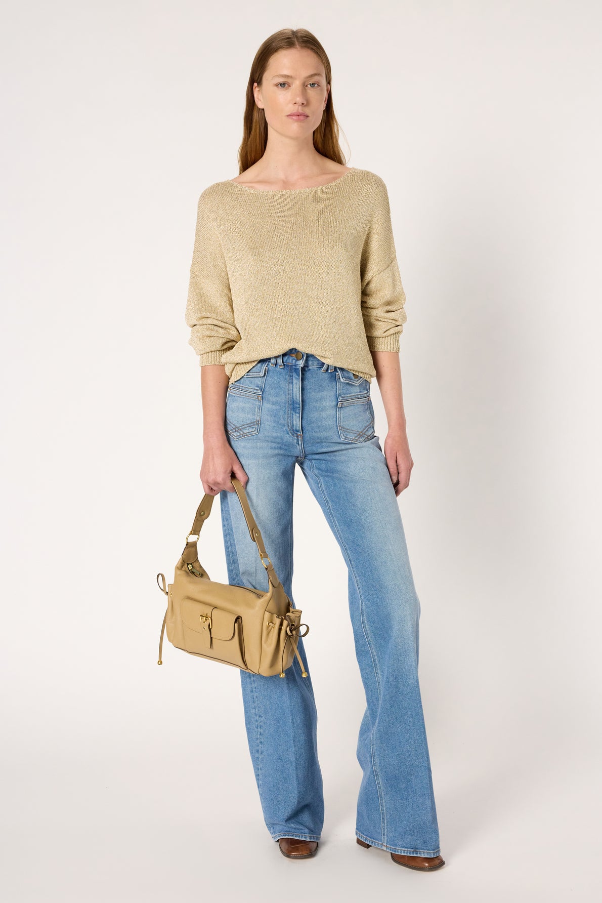 Pullover/vest Dcu60c258 Gold