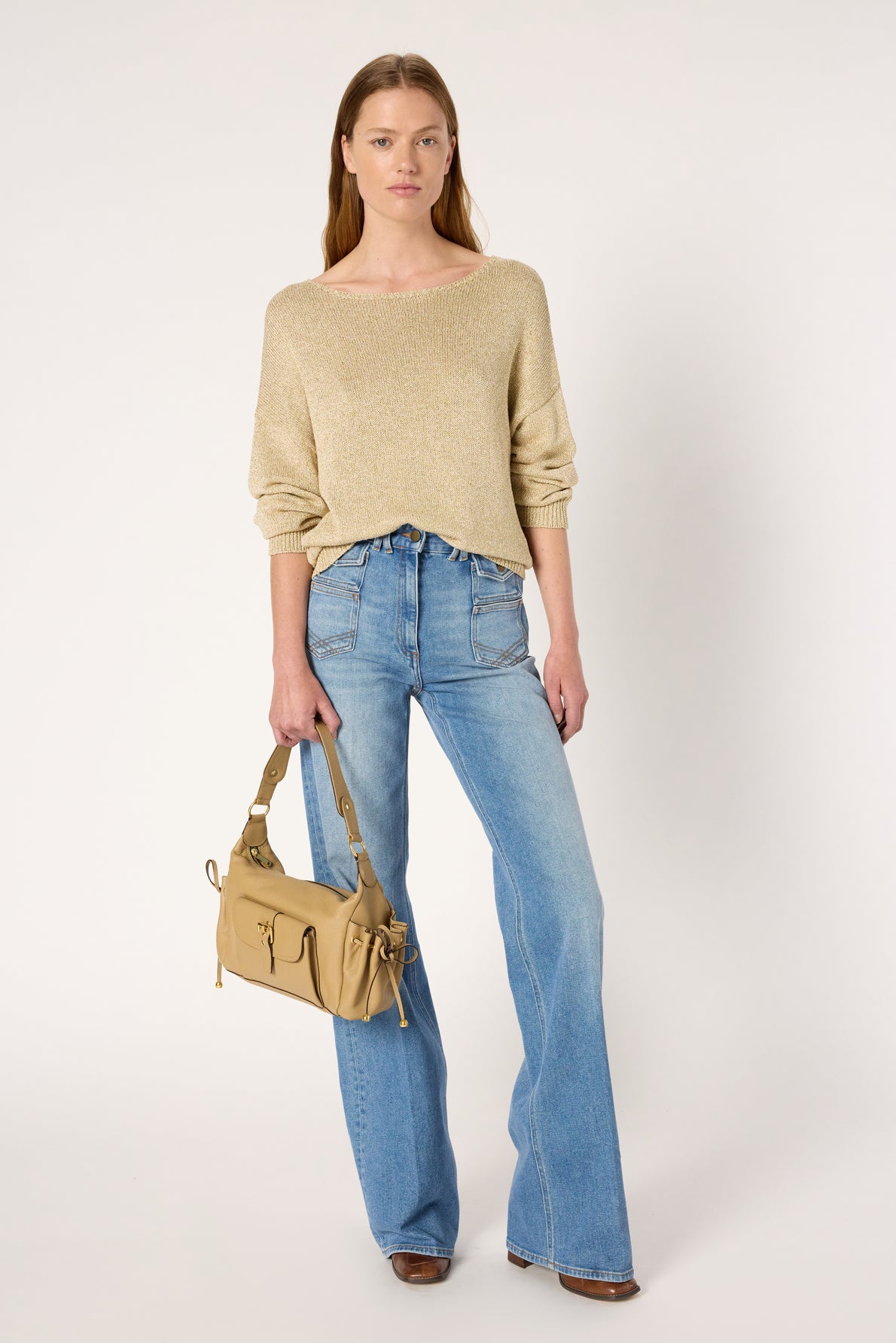 Pullover/vest Dcu60c258 Gold