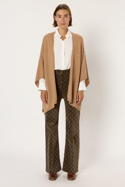 Pullover/vest Dcu61c235 Camel