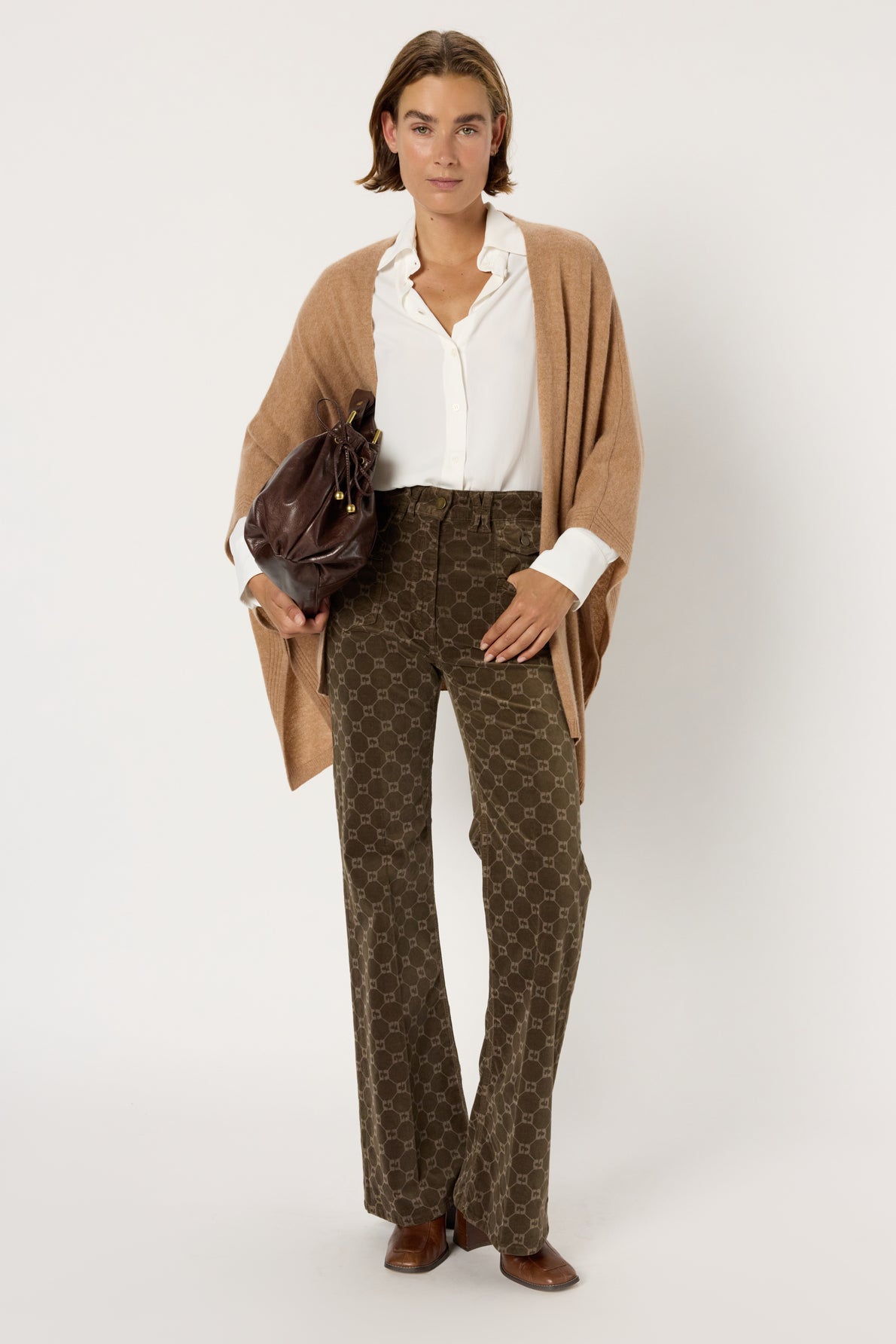 Pullover/vest Dcu61c235 Camel