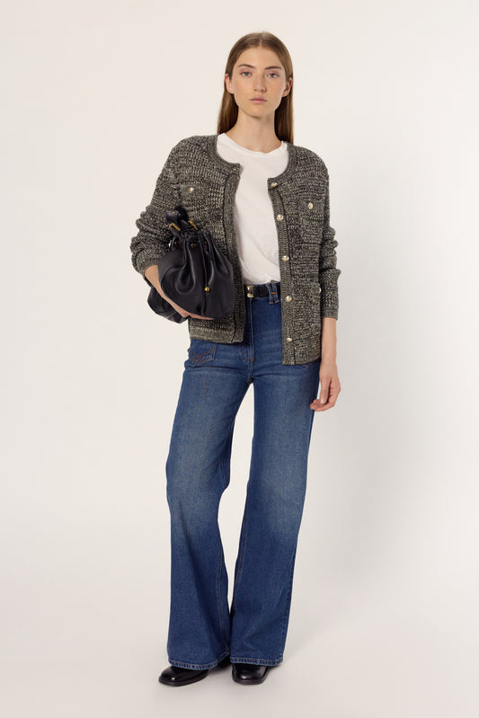 Pullover/vest Dcu87c260 Khaki-Green