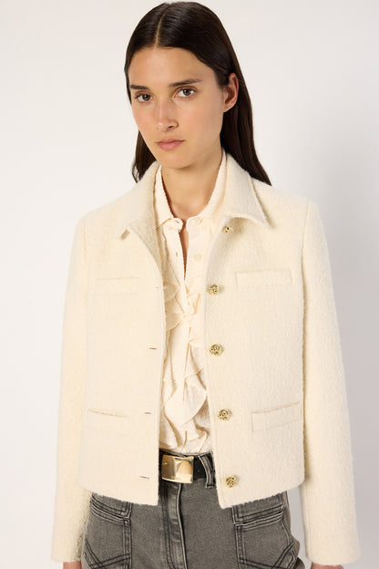 Jacket Dcv31c063 Ecru