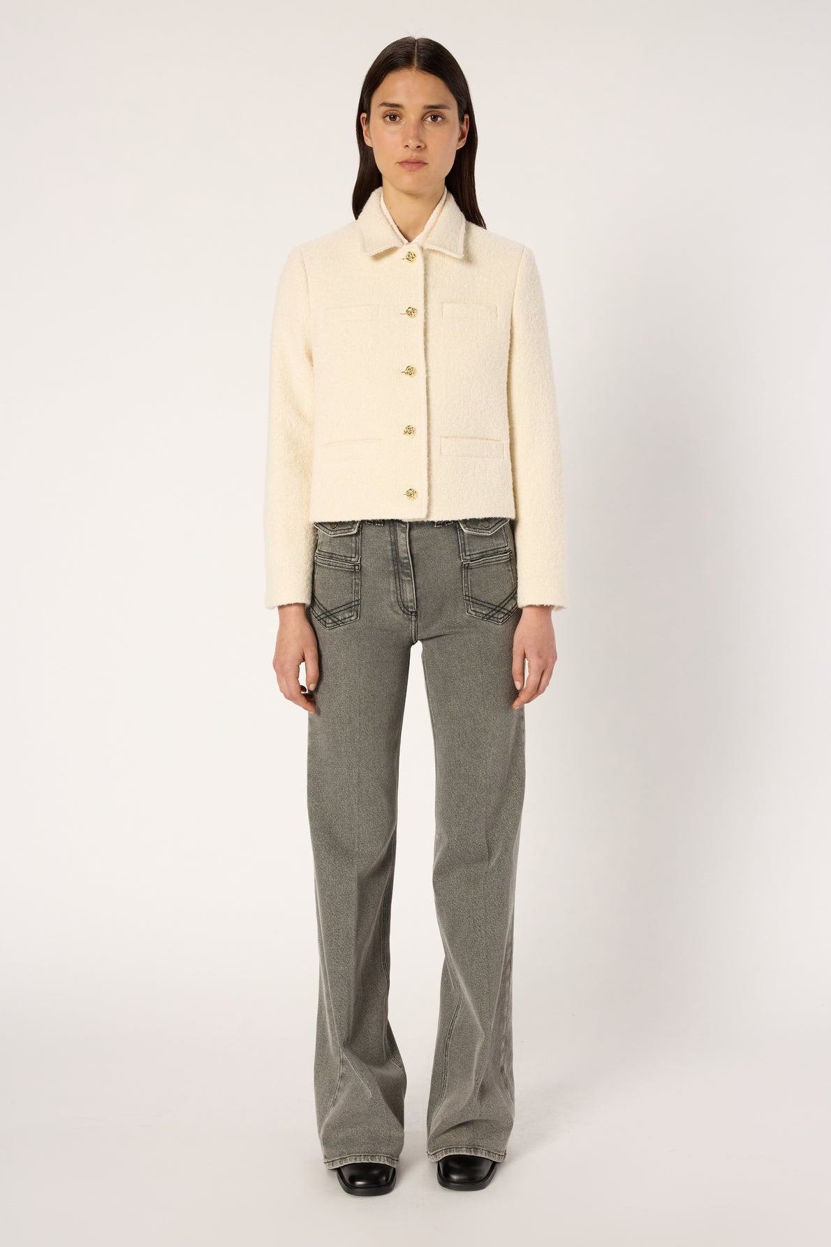 Jacket Dcv31c063 Ecru