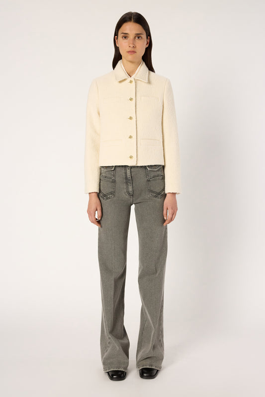 Jacket Dcv31c063 Ecru