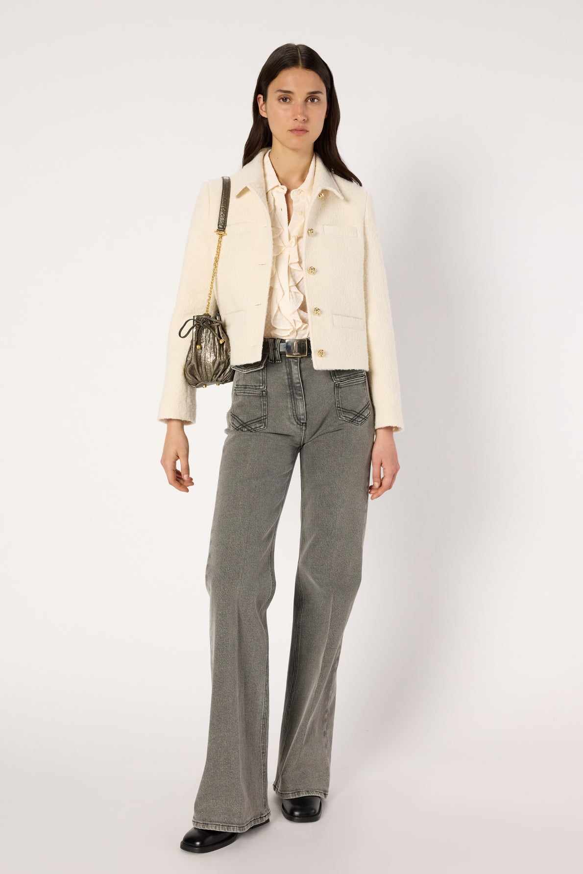 Jacket Dcv31c063 Ecru