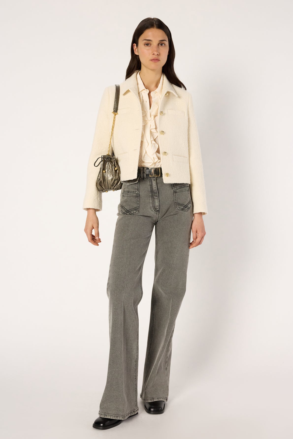 Jacket Dcv31c063 Ecru