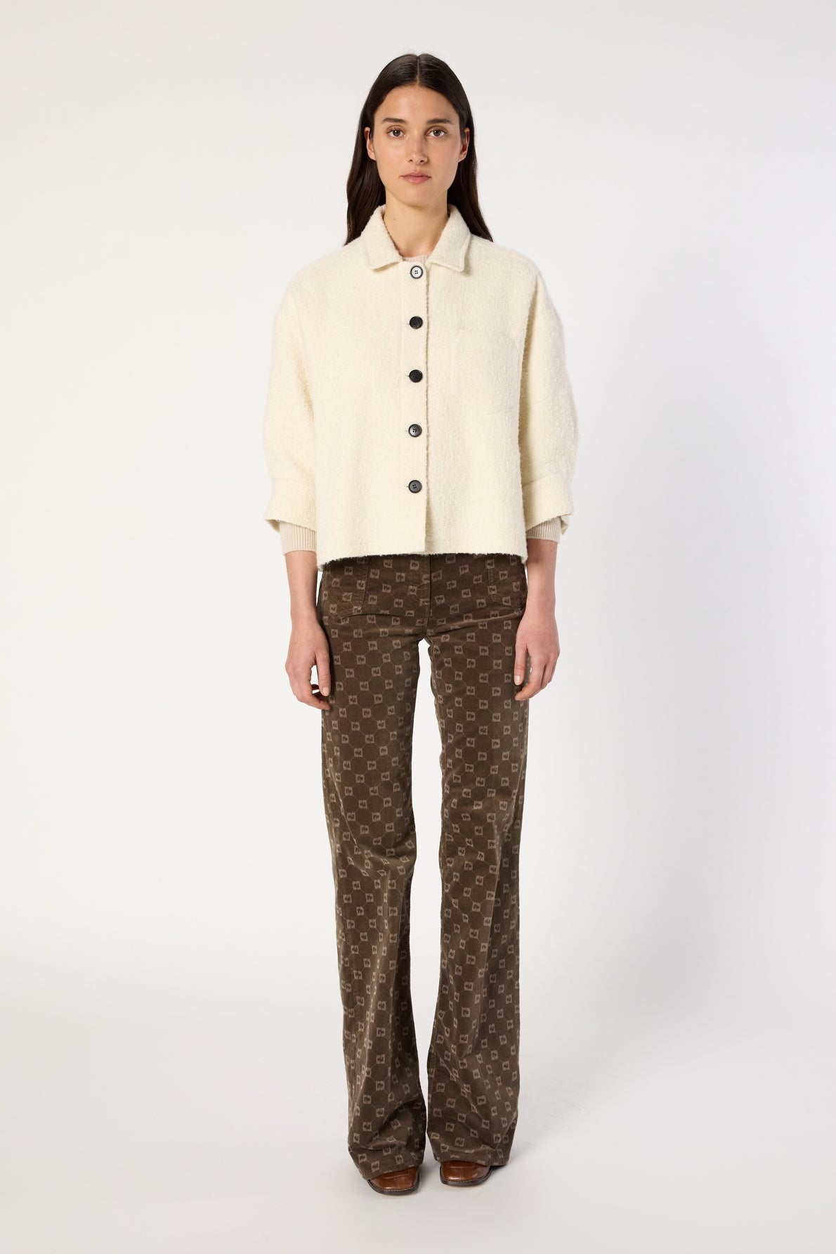 Jacket Dcv48c063 Ecru