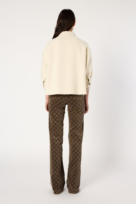 Jacket Dcv48c063 Ecru