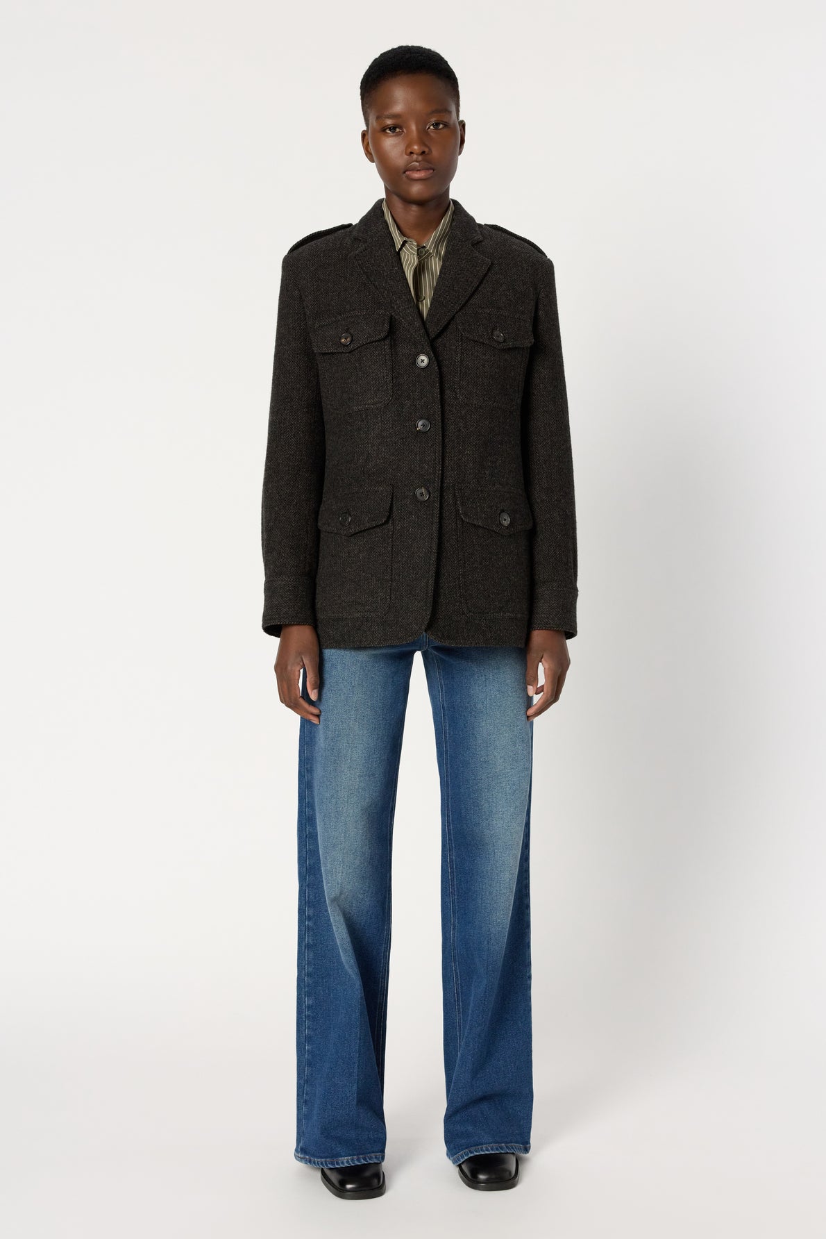 Jacket Dcv65c309 Charcoal