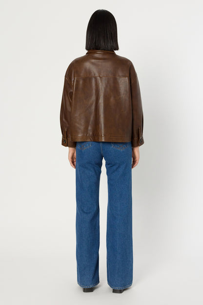 Leather Garment Dcy16c009 Brown