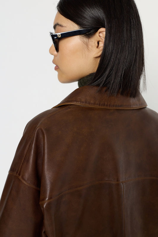 Leather Garment Dcy16c009 Brown