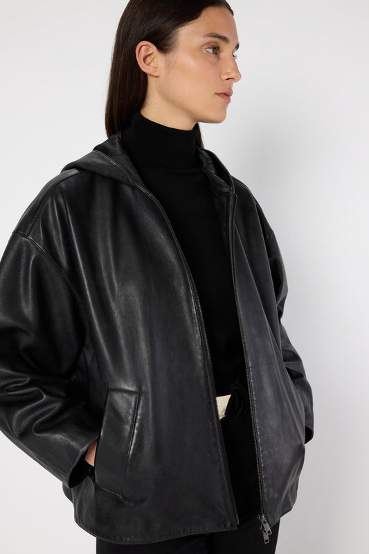 Leather Garment Dcy17c009 Black