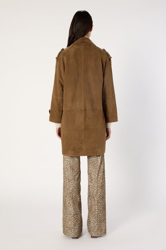 Leather Garment Dcy18c007 Camel