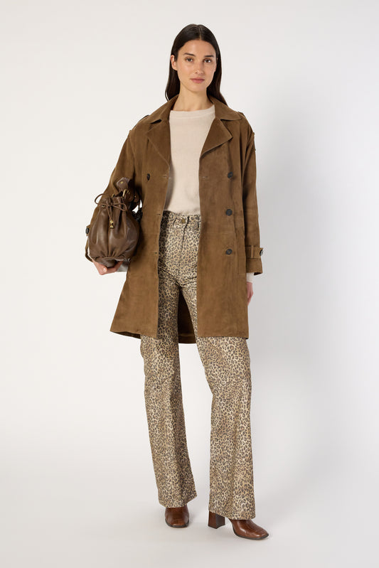 Leather Garment Dcy18c007 Camel