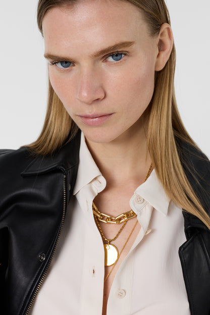 Blouse Ddc22d098 Beige