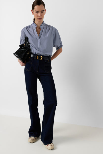 Blouse Ddc27d101 Blue