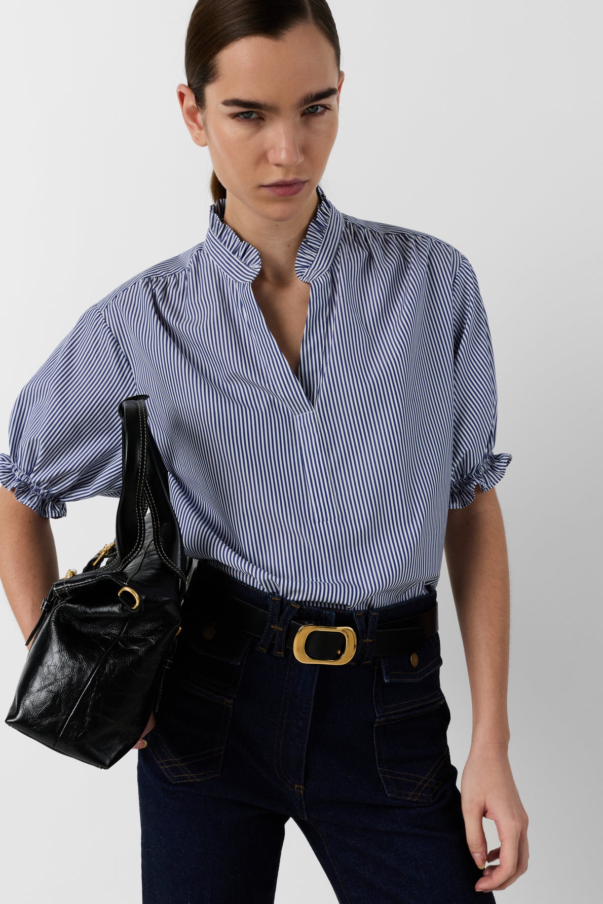 Blouse Ddc27d101 Blue