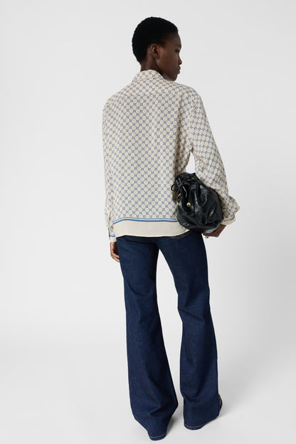 Blouse Ddc76d335 Blue