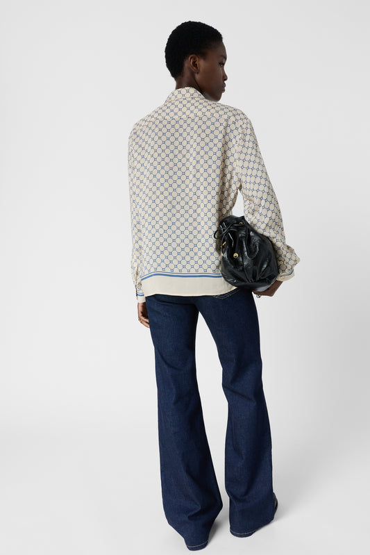 Blouse Ddc76d335 Blue