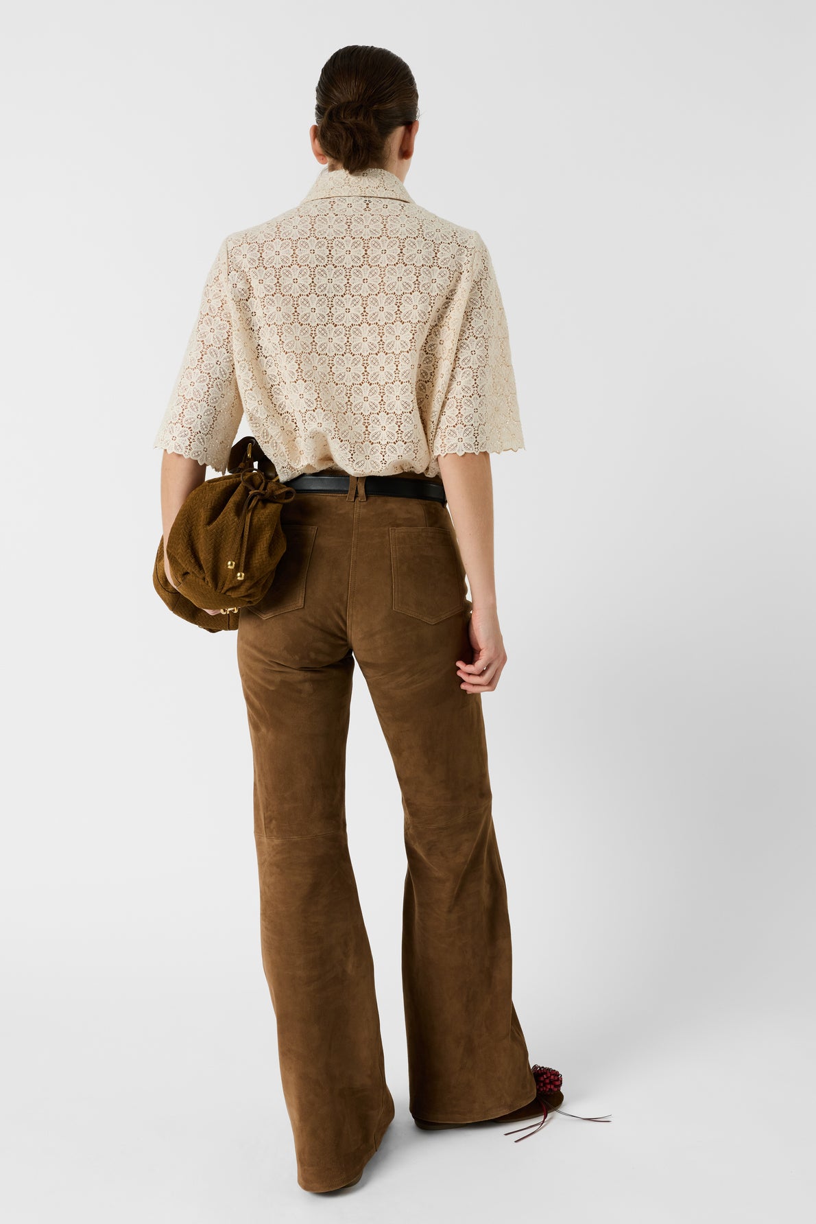 Women's Button-Down Blouse 100 Percent Cotton Poplin - Natural