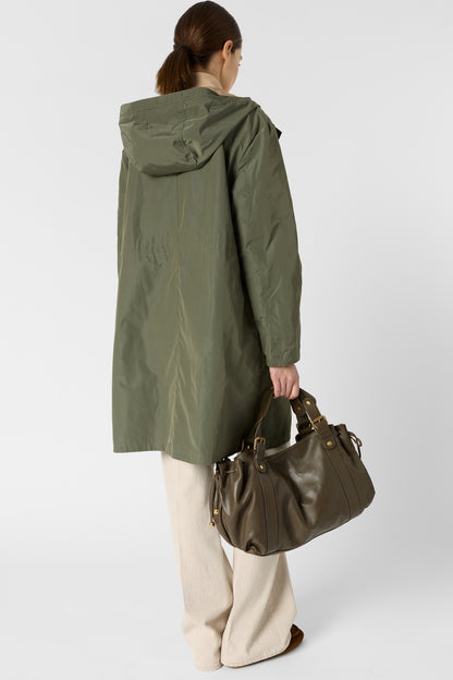 Women's Trench Coat 100% Cotton Gabardine Twill - Sand