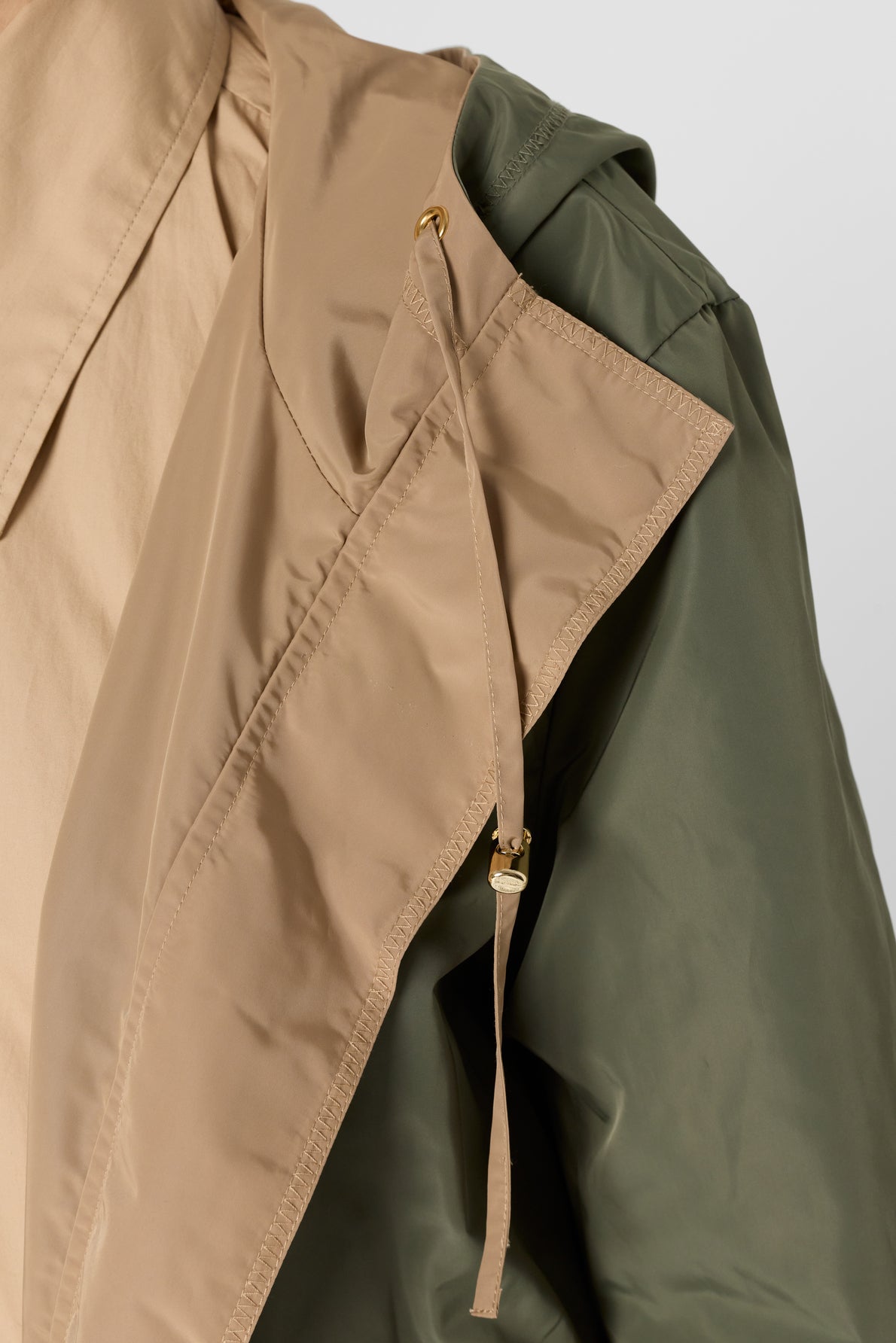 Women's Trench Coat 100% Cotton Gabardine Twill - Sand