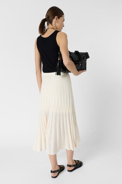 Skirt Ddj31d213 Ecru