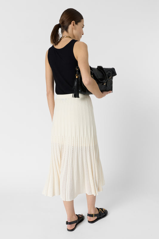 Skirt Ddj31d213 Ecru