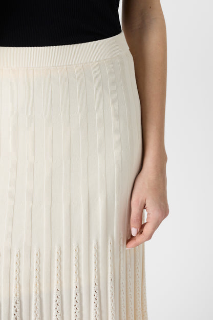 Skirt Ddj31d213 Ecru