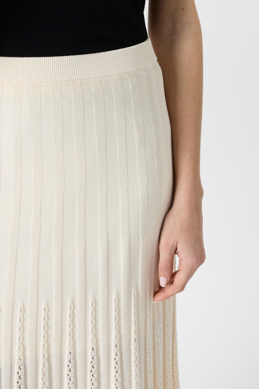 Skirt Ddj31d213 Ecru