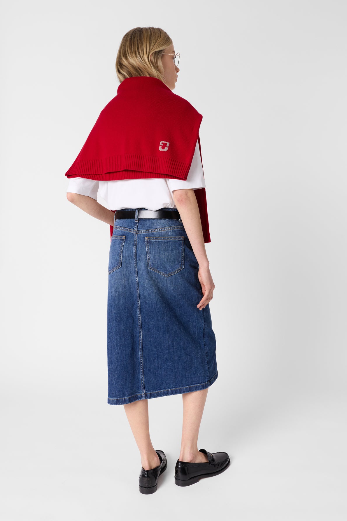 Skirt Ddj32d063 Blue