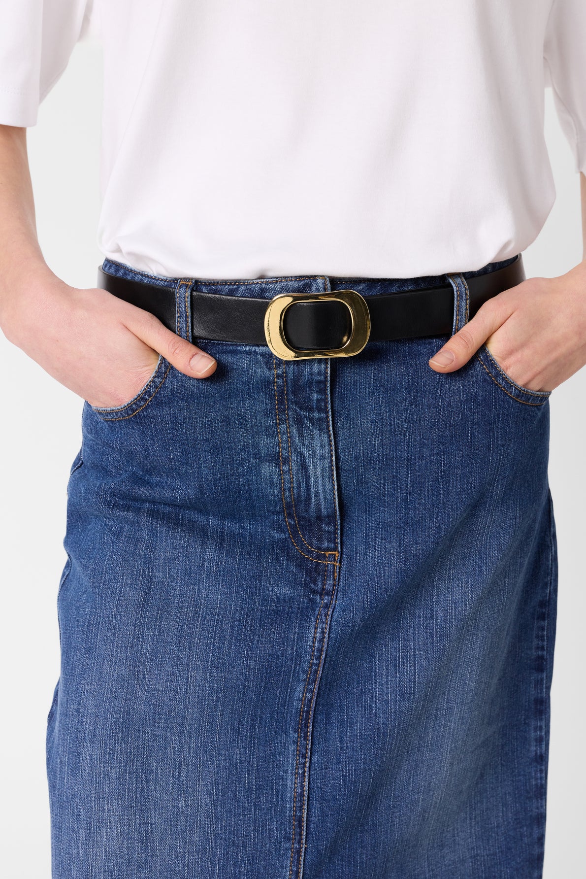 Skirt Ddj32d063 Blue