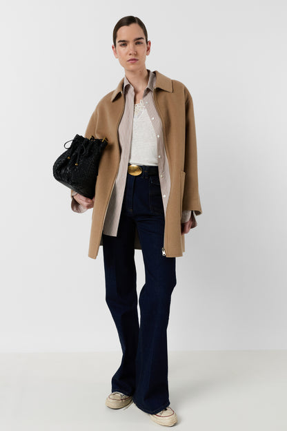 Coat Ddm27d009 Straw