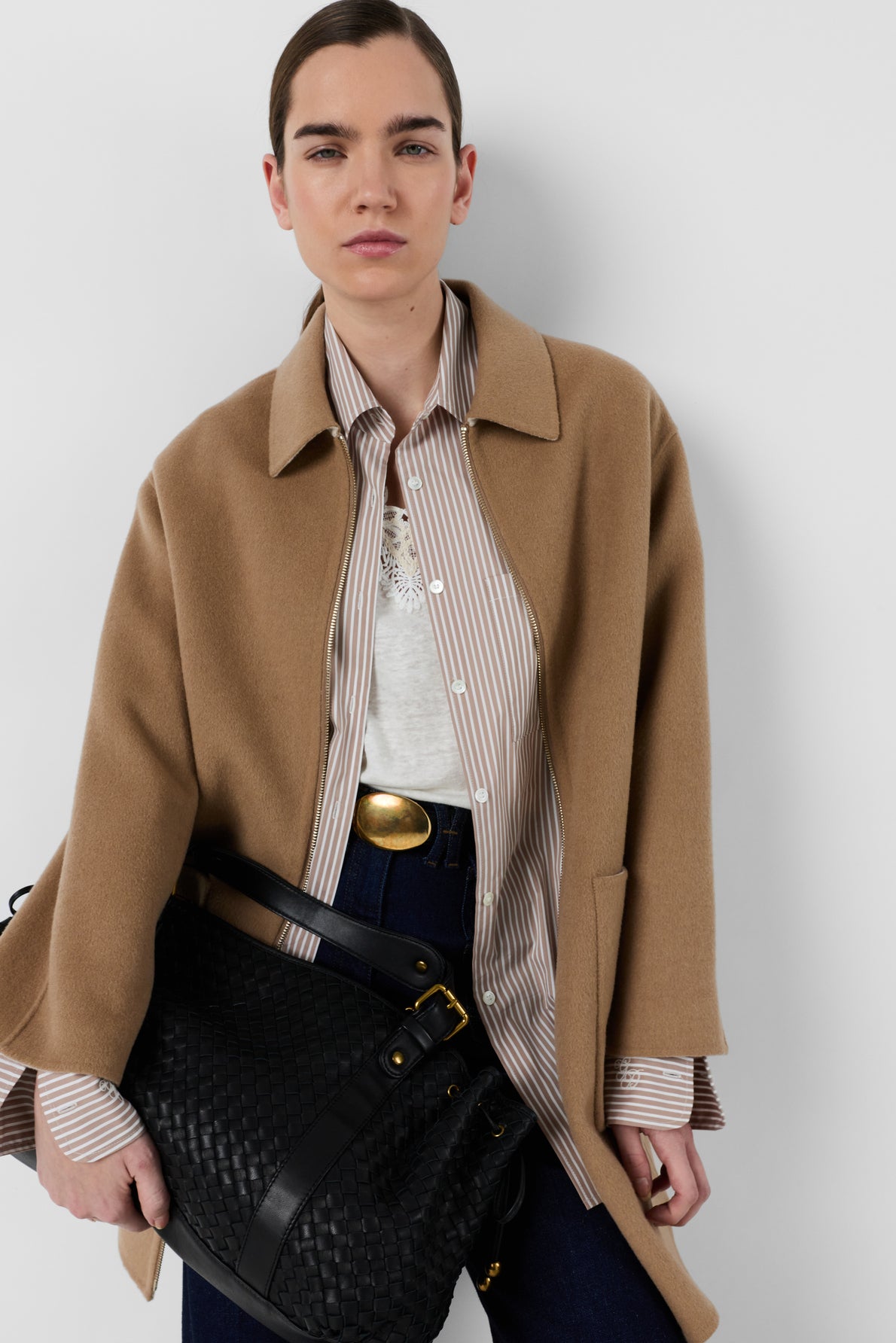 Coat Ddm27d009 Straw