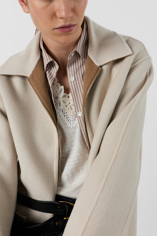 Coat Ddm27d009 Straw