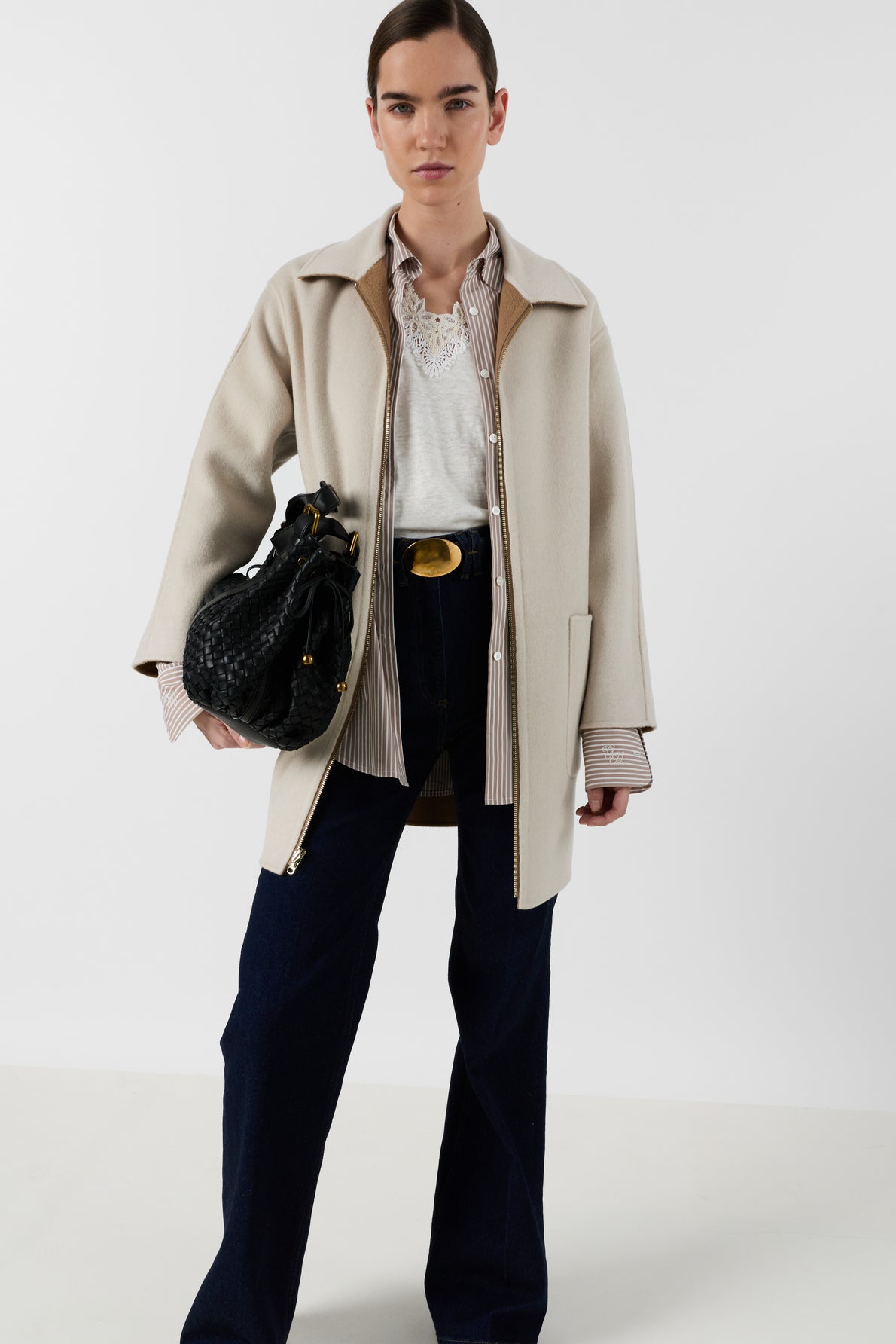 Coat Ddm27d009 Straw